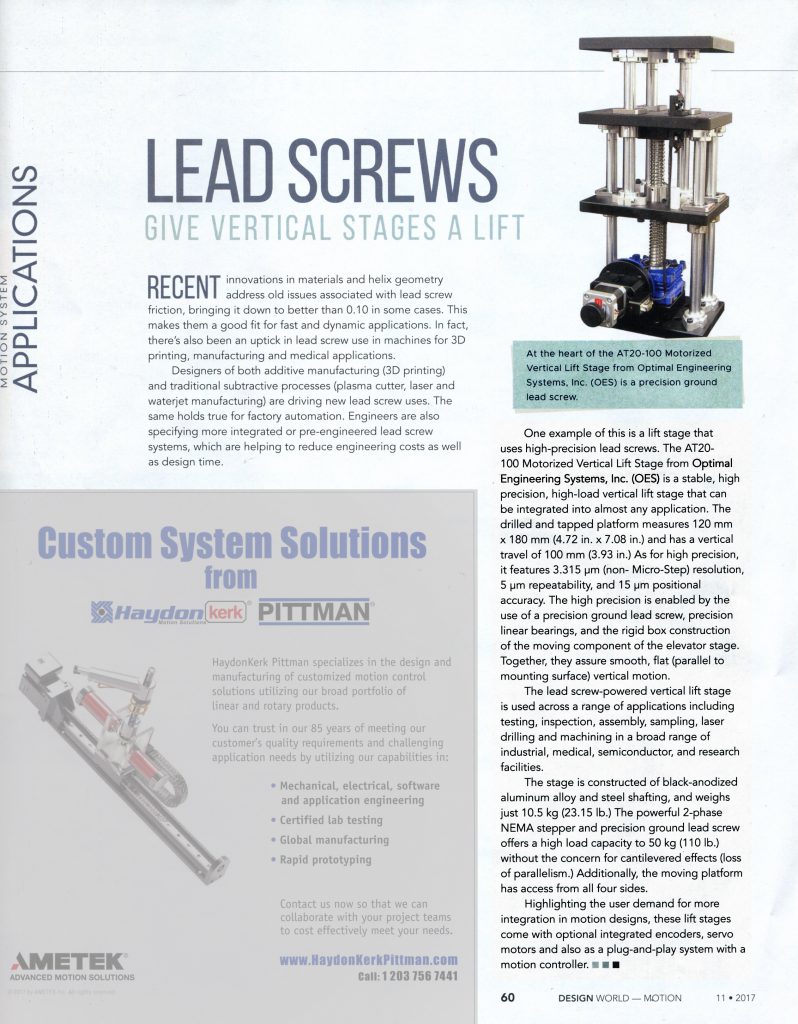 Motion Control Marketing